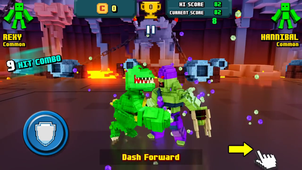 Super Pixel Heroes gameplay