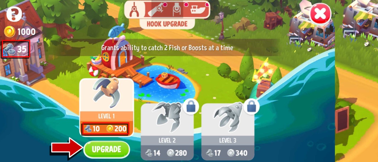 FarmVille 3 fishing mini-game