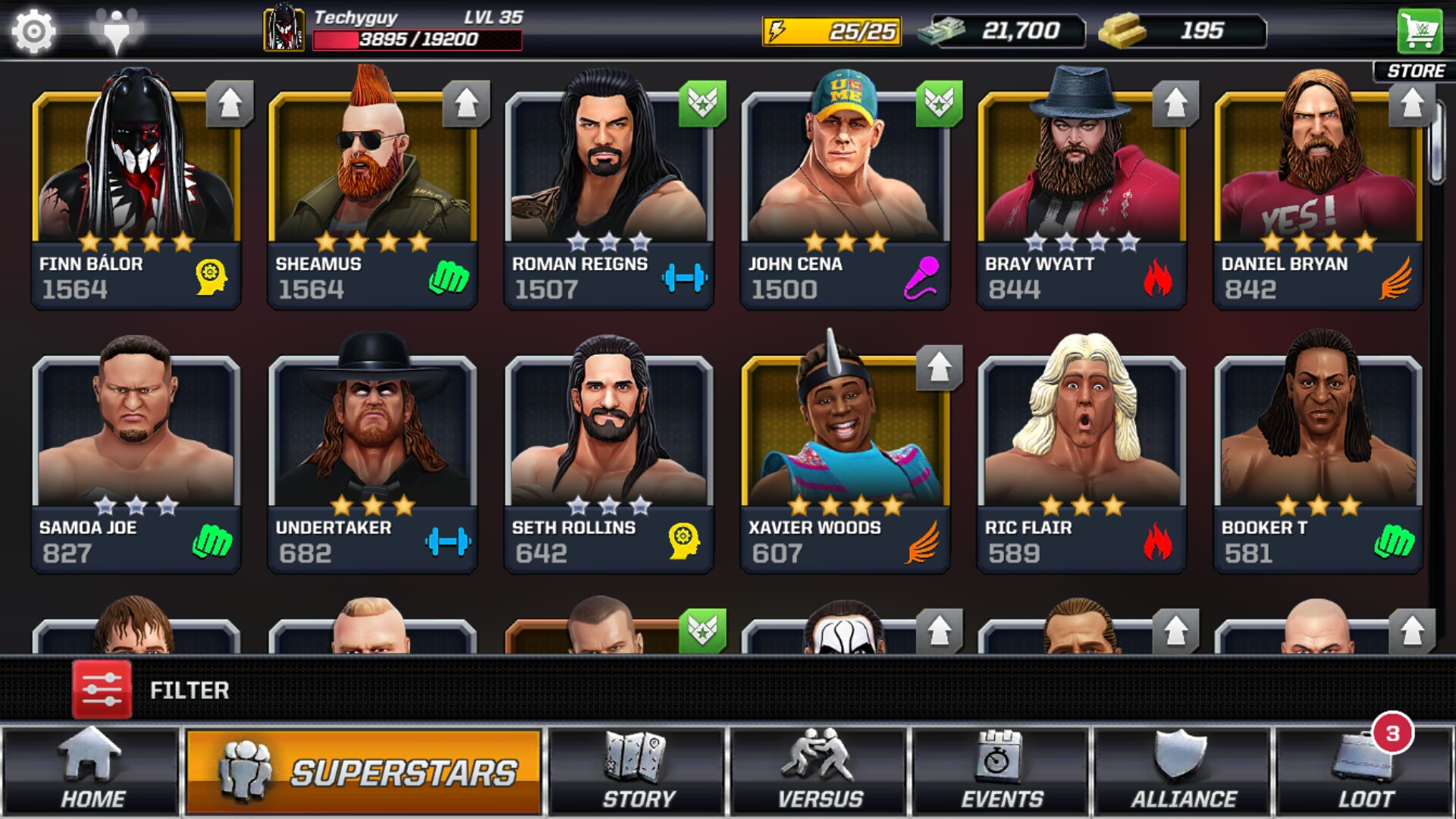 WWE Mayhem combat